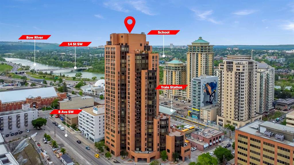 #607 1100 8 Avenue SW, Calgary, Alberta, T2P 3T9