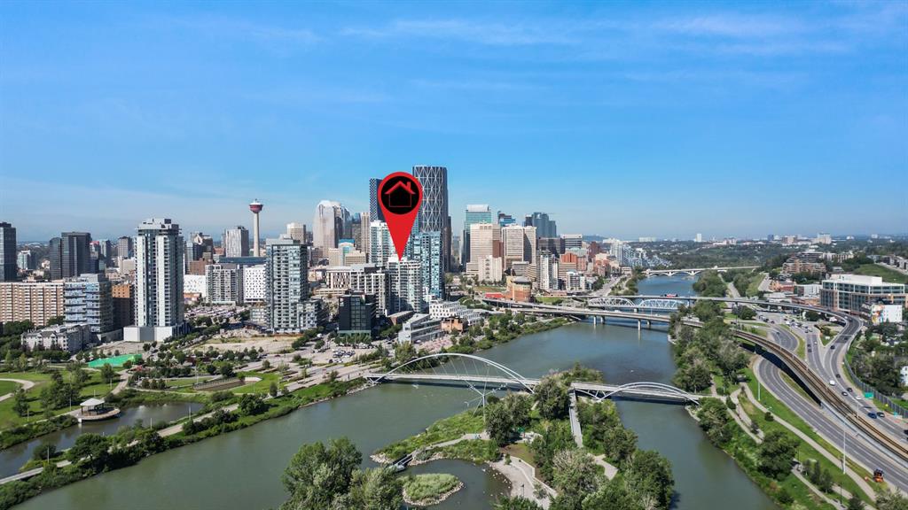#1102 519 Riverfront Avenue SE, Calgary, Alberta, T2G 1K6